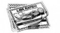 Tapete de Papel p/ Carro Sulfite 31x42 cm - Sulfite 75g - Sem Verniz 1x0 - Preto e Branco - 250 UNIDADES